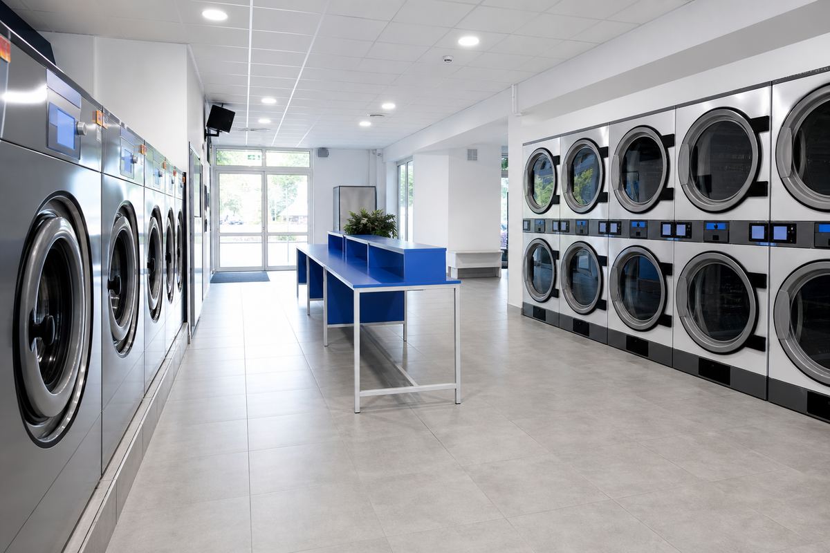 Self-service washing machines